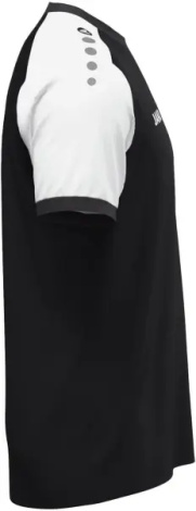 Футболка джерси детская Jako DYNAMIC S/S черно-белая 4270-826