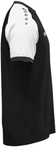 Футболка джерси Jako DYNAMIC S/S черно-белая 4270-826