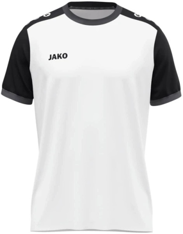Футболка джерси Jako DYNAMIC S/S бело-черная 4270-027