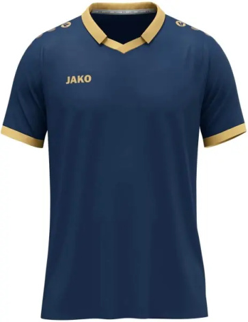 Футболка джерси Jako GLORY S/S темно-сине-золотая 4251-936