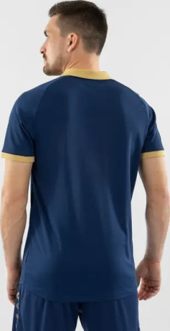 Футболка джерси Jako GLORY S/S темно-сине-золотая 4251-936