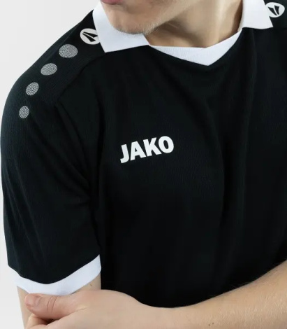 Футболка джерси Jako GLORY S/S черно-белая 4251-802