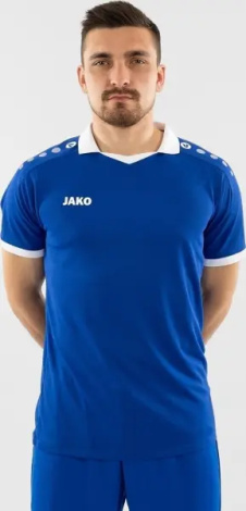 Футболка джерси Jako GLORY S/S сине-белая 4251-406