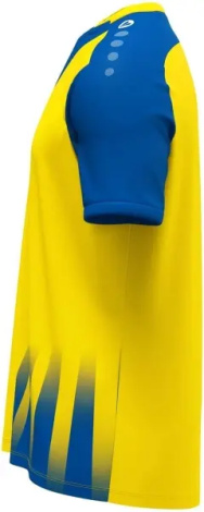 Футболка джерси Jako VINTAGE S/S желто-синяя 4245-336