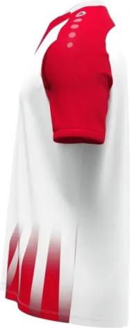 Футболка джерсі Jako VINTAGE S/S біло-червона 4245-028