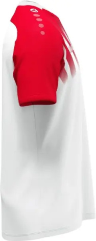 Футболка джерсі Jako VINTAGE S/S біло-червона 4245-028
