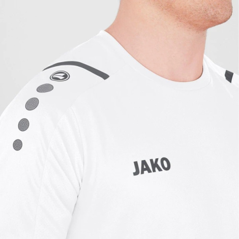 Футболка дитяча Jako CHALLENGE біло-сіра 4221-002