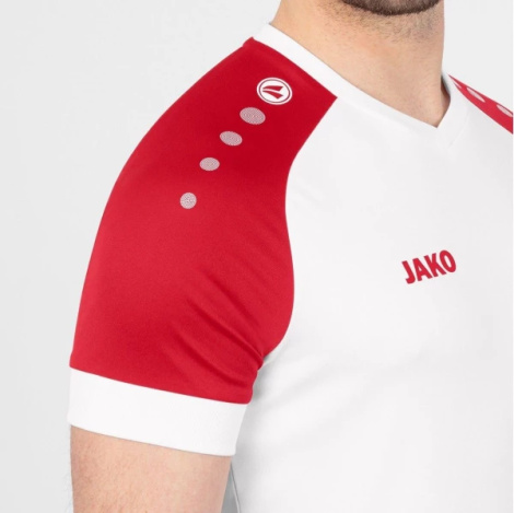 Футболка Jako CHAMP 2.0 біло-червона 4220-10