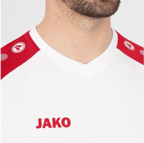 Футболка Jako CHAMP 2.0 біло-червона 4220-10