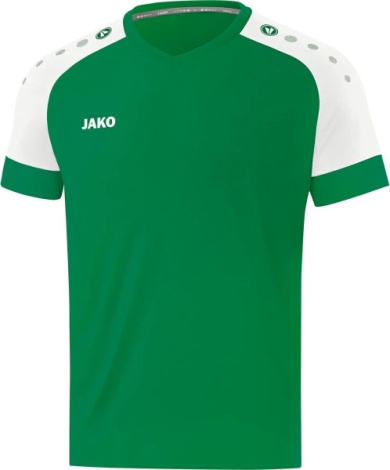 Футболка дитяча Jako CHAMP 2.0 зелено-біла 4220-06