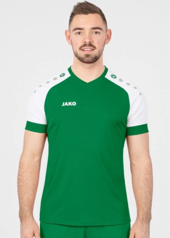 Футболка Jako CHAMP 2.0 зелено-біла 4220-06