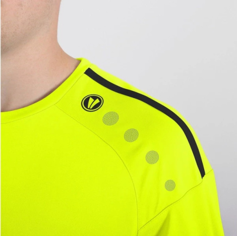Футболка дитяча Jako STRIKER 2.0 жовто-чорна 4219-33