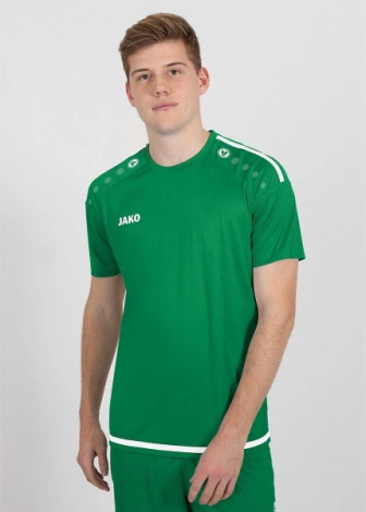 Футболка Jako STRIKER 2.0 зелено-біла 4219-06