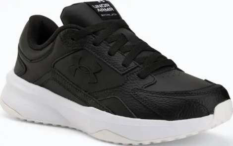 Кроссовки для тренировок Under Armour EDGE LEATHER черно-белые 3028375-001