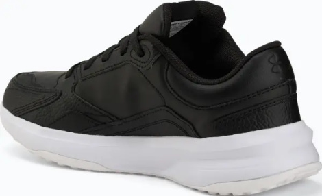 Кроссовки для тренировок Under Armour EDGE LEATHER черно-белые 3028375-001
