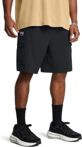Шорты Under Armour VIBE WOVEN 8" CARGO черные 1386560-001