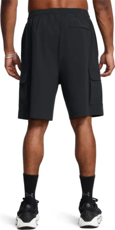 Шорты Under Armour VIBE WOVEN 8" CARGO черные 1386560-001