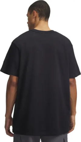 Футболка Under Armour LOGO EMBROIDERED HEAVYWEIGHT чорна 1373997-001