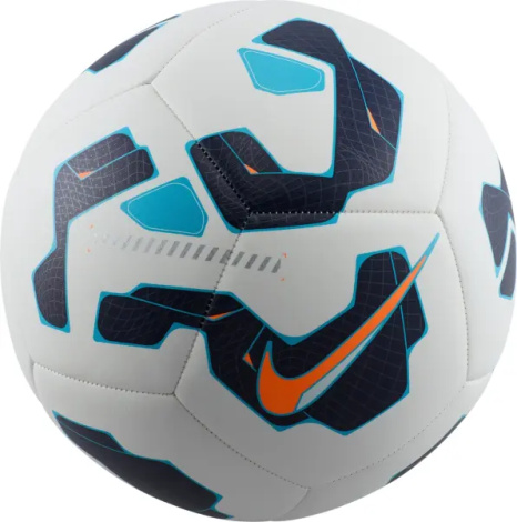 Футбольний м'яч Nike PITCH - FA24 біло-темно-синьо-помаранчевий