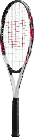 Ракетка для тенісу Wilson FUSION XL сіро-чорно-червона WR199110