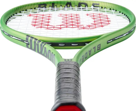 Ракетка для тенісу Wilson BLADE FEEL 100 зелено-чорна WR197510