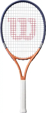 Ракетка для тенісу дитяча Wilson ROLAND-GARROS ELITE COMP JR темно-синьо-помаранчева WR193310H