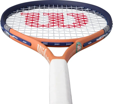 Ракетка для тенісу дитяча Wilson ROLAND-GARROS ELITE COMP JR темно-синьо-помаранчева WR193310H