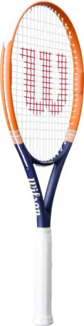 Ракетка для тенісу Wilson ROLAND-GARROS 2026 EQUIPE HP оранжево-темно-синьо-біла WR193010