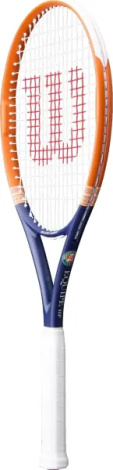 Ракетка для тенісу Wilson ROLAND-GARROS 2026 EQUIPE HP оранжево-темно-синьо-біла WR193010