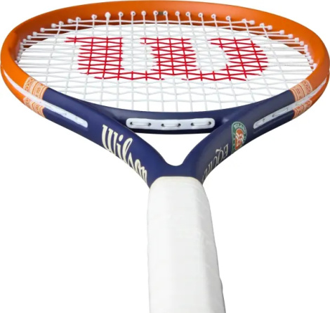 Ракетка для тенісу Wilson ROLAND-GARROS 2026 EQUIPE HP оранжево-темно-синьо-біла WR193010