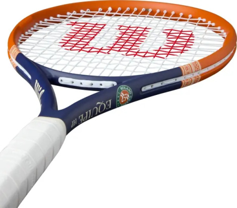 Ракетка для тенісу Wilson ROLAND-GARROS 2026 EQUIPE HP оранжево-темно-синьо-біла WR193010