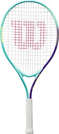 Ракетка для тенісу дитяча Wilson INTRIGUE JR 25 бірюзово-фіолетово-жовта WR180310