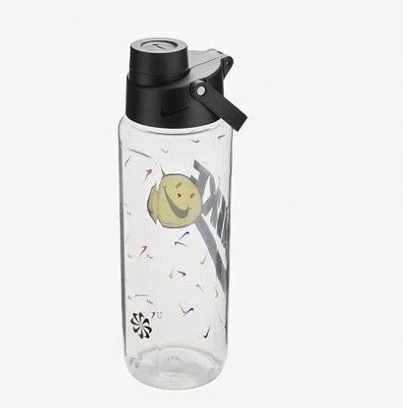Пляшка для води Nike TR RENEW RECHARGE CHUG BOTTLE 24 OZ 709 ml прозора N.100.7637.968.24