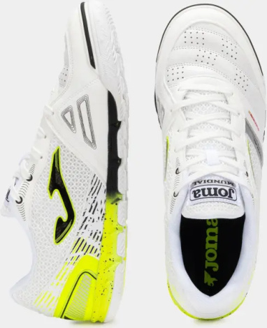 Футзалки (бампи) Joma MUNDIAL біло-жовті MUNW2502IN