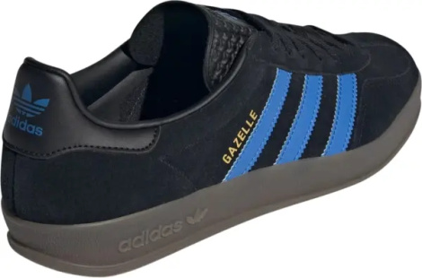 Кеди Adidas GAZELLE INDOOR чорно-сині JQ2692