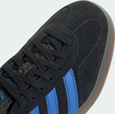Кеди Adidas GAZELLE INDOOR чорно-сині JQ2692