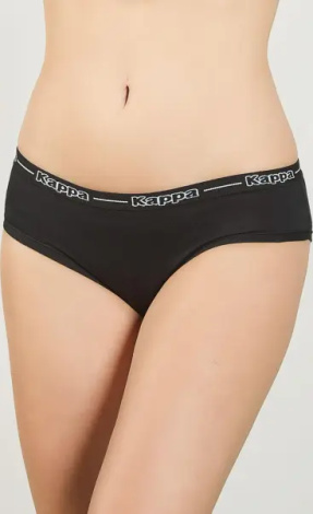 Труси (сліпи) жіночі Kappa SLIP SPORTY чорні K2140 Nero