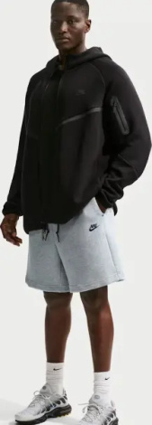 Шорти Nike TECH FLEECE сірі IM0693-063