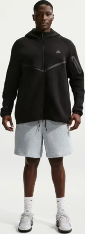 Шорти Nike TECH FLEECE сірі IM0693-063