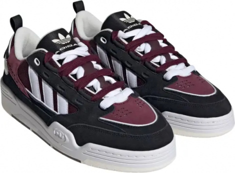 Кроссовки Adidas ADI2000 бордово-черно-белые IF8821