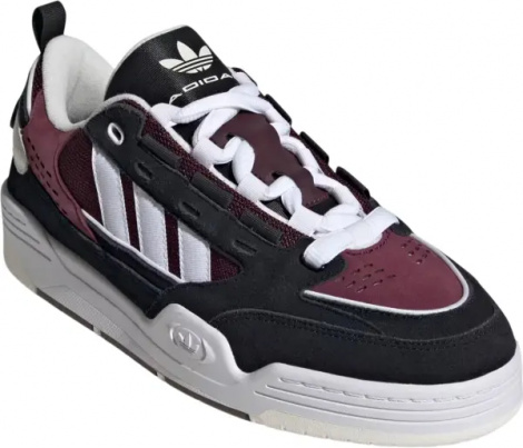 Кроссовки Adidas ADI2000 бордово-черно-белые IF8821