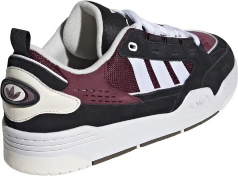 Кроссовки Adidas ADI2000 бордово-черно-белые IF8821