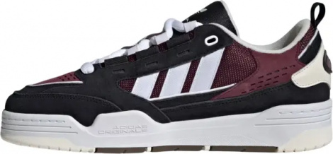 Кроссовки Adidas ADI2000 бордово-черно-белые IF8821