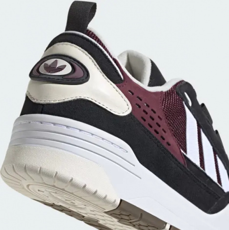 Кроссовки Adidas ADI2000 бордово-черно-белые IF8821