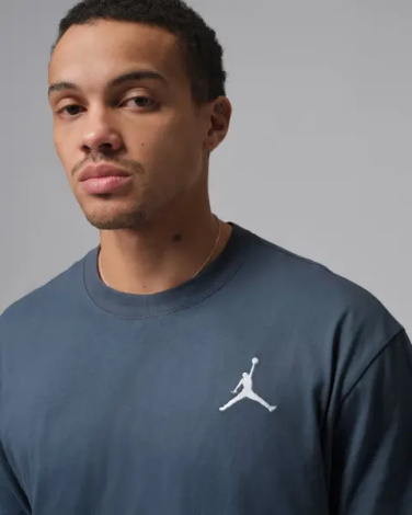 Футболка Nike JORDAN JUMPMAN темно-синя IF5566-464