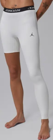Лосины женские Nike JORDAN SPORT HIGH-RISE SINGLE-LEG BASKETBALL LEGGINGS (LEFT) белые IF2275-100