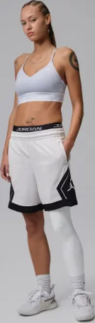 Лосины женские Nike JORDAN SPORT HIGH-RISE SINGLE-LEG BASKETBALL LEGGINGS (LEFT) белые IF2275-100
