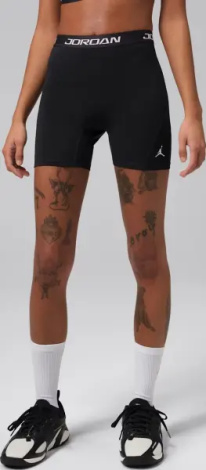 Велосипедки женские Nike JORDAN SPORT ESSENTIALS DRI-FIT HIGH-WAISTED 12.5CM черные IF2266-010
