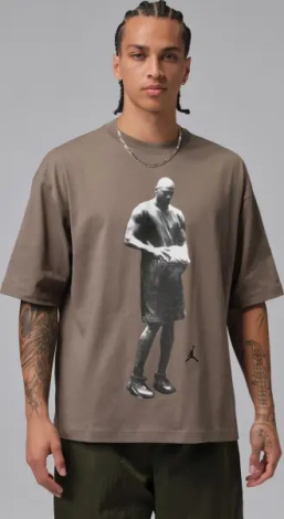 Футболка Nike JORDAN SPORT DRI-FIT коричнева IF0853-040