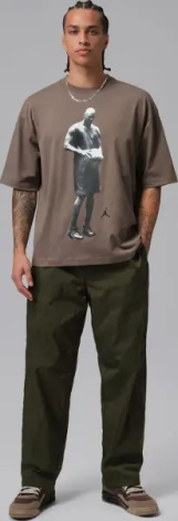 Футболка Nike JORDAN SPORT DRI-FIT коричнева IF0853-040